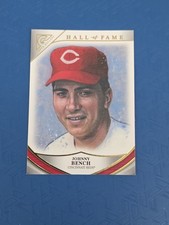 2019 Topps Gallery Hall of Fame #HOFG-17 Johnny Bench Reds BASEBALL Card 4H