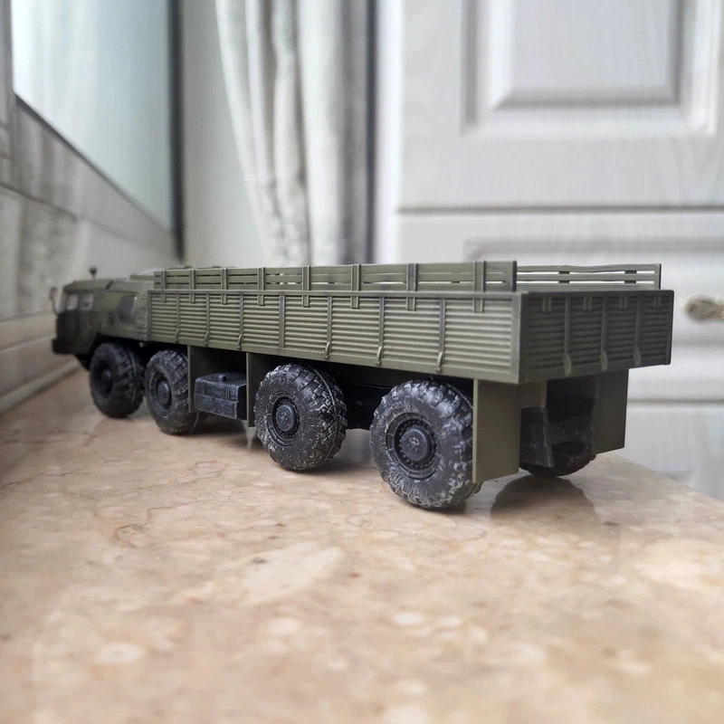 1/72 AS72125 Russian MAZ7911 Heavy Truck Transport Camouflage Finished Model - Image 3 of 4