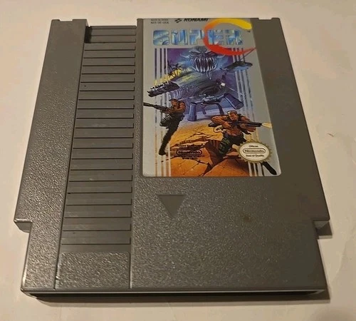 Super C (Contra 2) Nintendo NES cartridge Excellent Condition