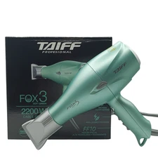 Taiff Fox 3 Soft Green 2200W Professional Salon Hair Dryer Blow Dryer