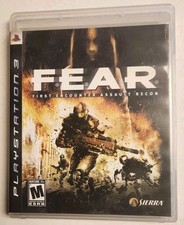 F.E.A.R.: First Encounter Assault Recon PS3 2007 Video Game Clean Disc EUC