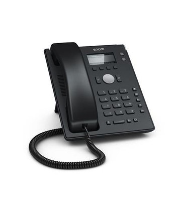 SNOM D120 Entry Level Corded IP Phone 2 SIP Identities Backlit Display PoE