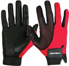 HEAD Web Racquetball Glove - Small, Right Hand, Black/Red, S