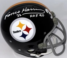 Pittsburgh Steelers Franco Harris Autographed Full Size TK2 Suspension Helmet