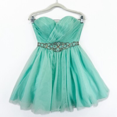 Alyce Paris Dress Women's 4 Mint Green Tulle Rhinestones Bling Glam Prom Gown | eBay Alyce Paris Dress Women's 4 Mint Green Tulle Rhinestones Bling Glam Prom Gown | eBay