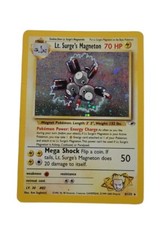 Lt. Surge's Magneton - Holo Rare 8/132 - Vintage Gym Heroes WotC Pokemon Card