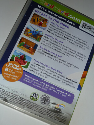 その他 Word World: Rocket to the Moon [DVD] DVD WordWorld: Rocket to the Moon (DVD, 2007, PBS Kids