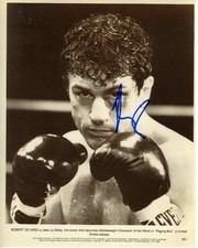 ROBERT DENIRO signed autographed 8x10 RAGING BULL JAKE LA MOTTA photo