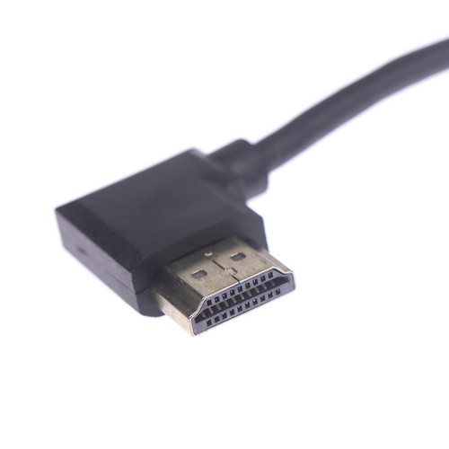 High Speed 4K HDMI 2.0 Cable 90 Degree Angled Extension Cable For PS4 TV} - Photo 12/17