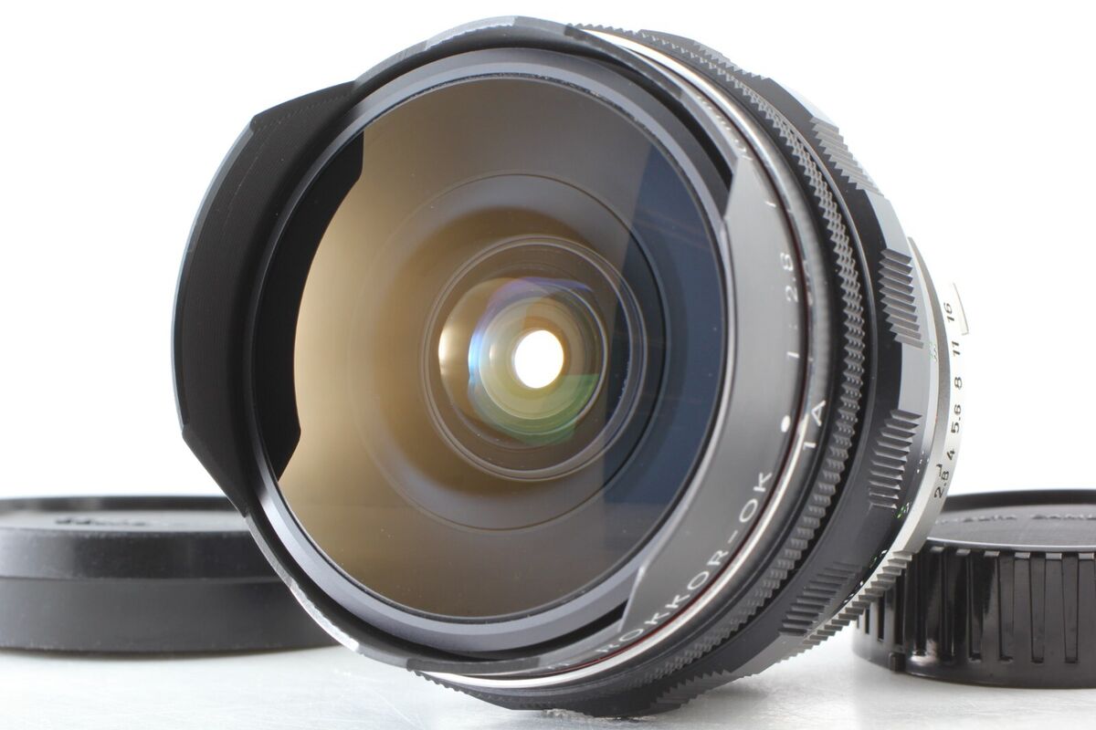 MINT+】 Minolta MC Fish-Eye Rokkor OK 16mm f2.8 MF Lens Fish MINT+】 Minolta MC Fish-Eye Rokkor OK 16mm f2.8 MF Lens Fish