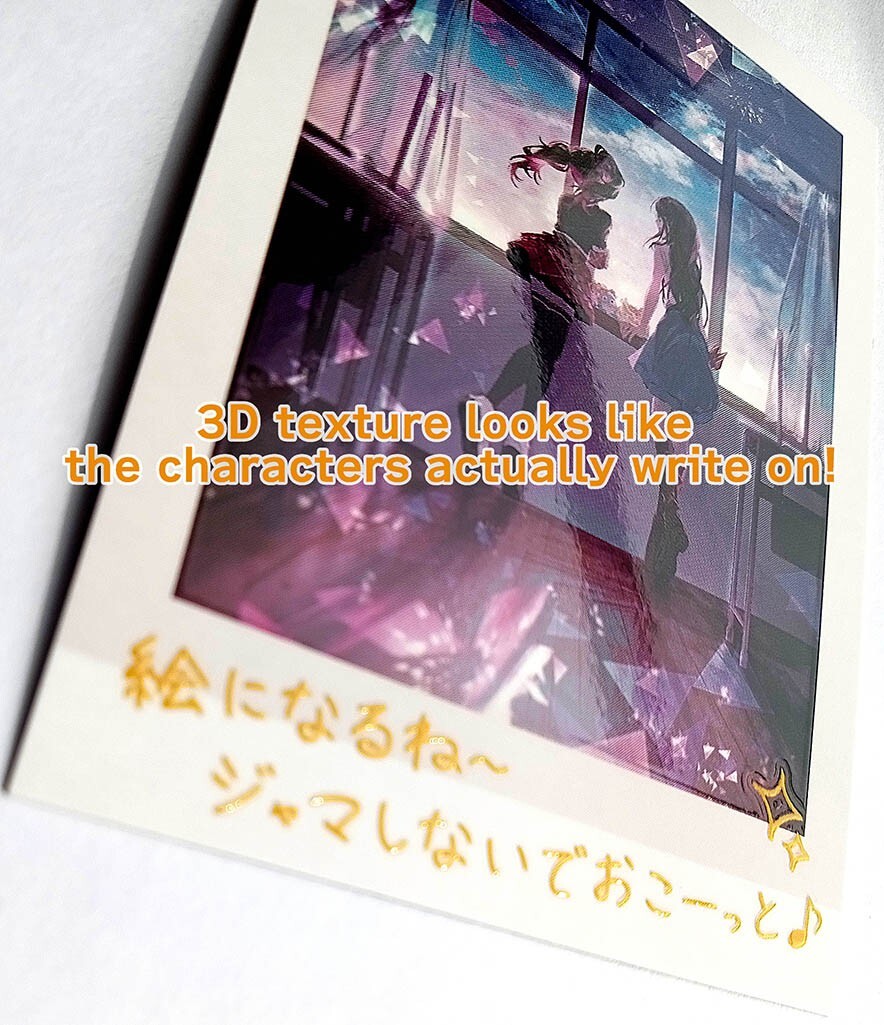 WONDERLANDS SHOWTIME! polaroid photo card:Project Sekai