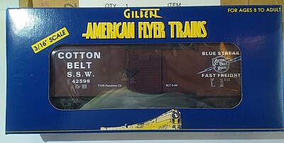 NIB American Flyer B&L 6-48613 Cotton Belt box car TTOS 98, New