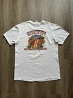 Vintage Y2K Harley Davidson Michigan City Indiana Motorcycle Promo Shop Large