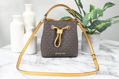 michael kors drawstring purses