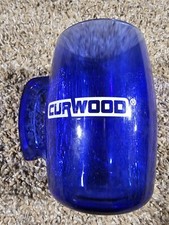 Curwood blue acyrlic plastic mug Made In USA