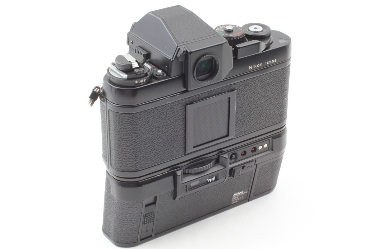 Near Mint】Nikon F3 Film Camera w/ MD-4 from w/Strap from JAPAN