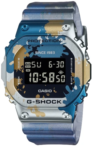 G-Shock GM5600SS-1 Street Spirit Graffiti Art Metal Square