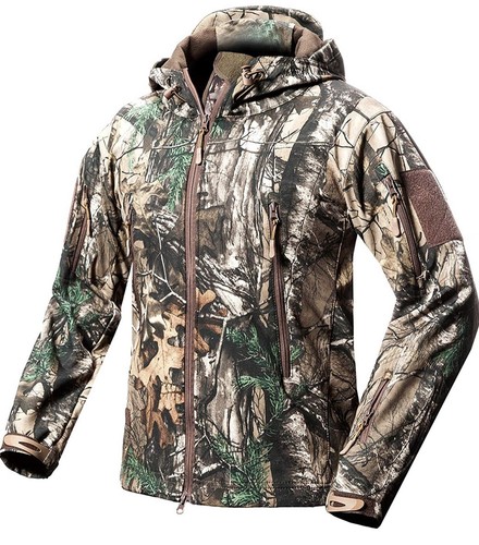 ReFire Gear Herren XL Softshell Militär Jacke Outdoor Camouflage Jagd Neu ohne Etikett - Bild 4 von 8