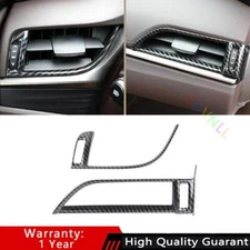 For Lexus ES300h 350 ABS Carbon Fiber 19-2021 L&R AC Air Outlet Vent Cover Trim