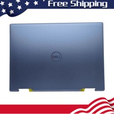 For DELL INSPIRON 14 7435 7430 2-IN-1 LCD BACK COVER WITH HINGES BLUE W4GYW
