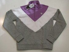 NWT Women's Lavender FILA 1/2 Zip Pullover Sweater Small S