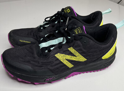 New Balance Nitrel SpeedRide Black Yellow Pink Women's Size 9 All Terrain