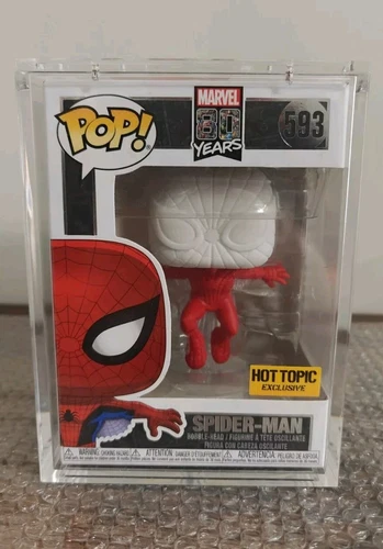 Funko Pop Vinilo Marvel Spider-Man Prototipo Bobblehead Funko Hot Topic 593