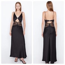 Bec & Bridge Camille Maxi Dress Black Size 12 NWT