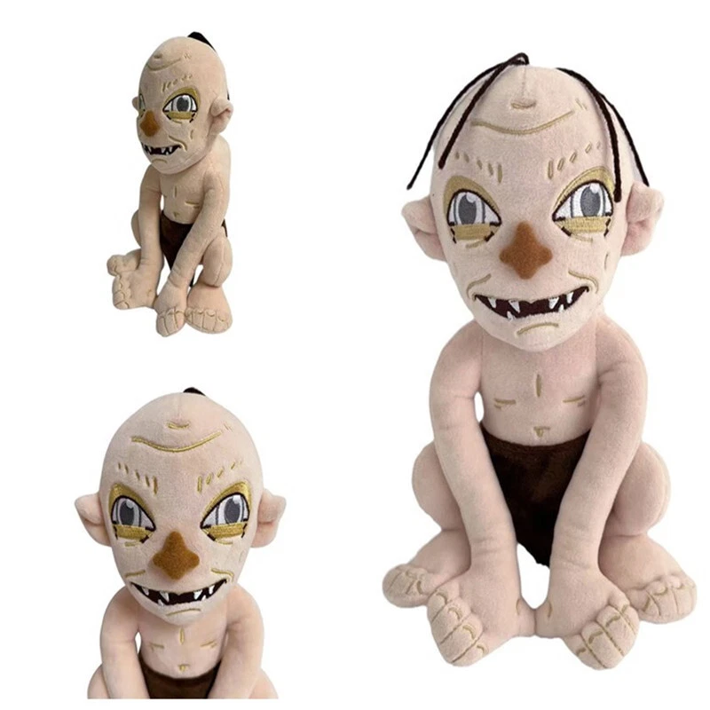 23cm Gollum Plush Doll Lord of the Rings Sm agol Hobbit Monster Figure Doll Toys