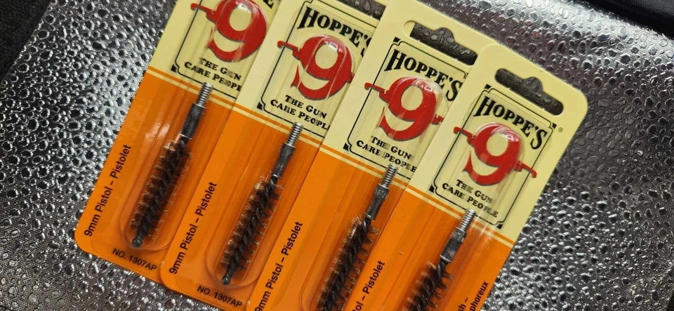 LOT of 4: Hoppe's Pistol Phosphor Bronze Bore Brush 9mm 1307AP E-7 - Image 2 of 4