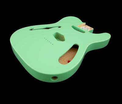 Tone Ninja Tele Thinline Body, Swamp Ash, Gloss Poly Surf Green