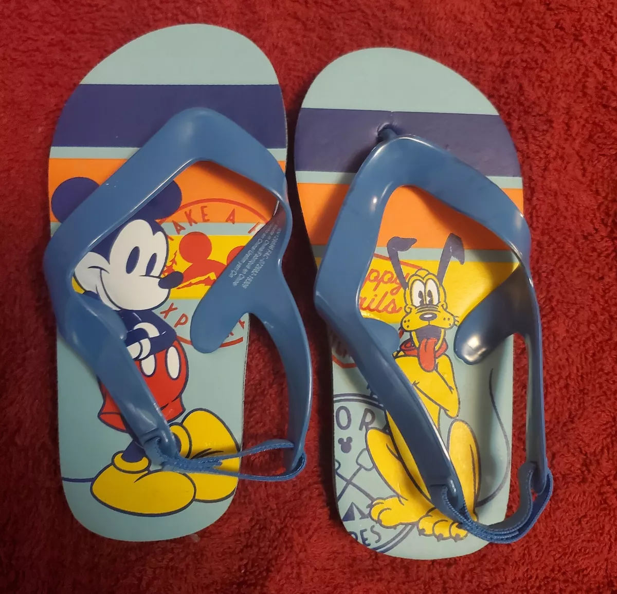 Disney flip flops for toddlers sale