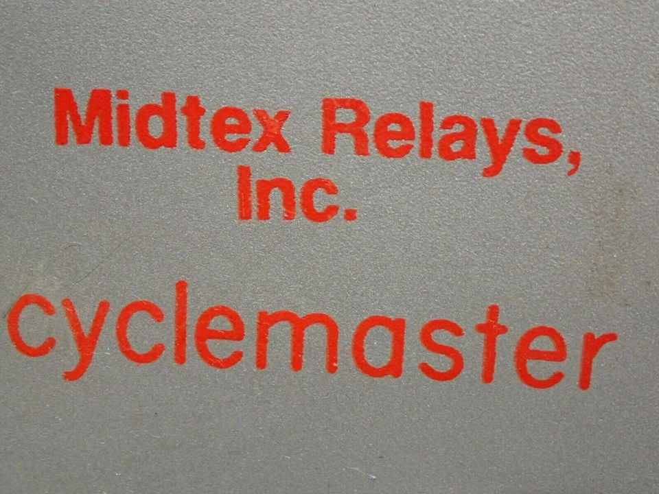 Midtex Relays Model 620-7595 Cyclemaster Motor 115V 60Hz Used With Warranty - Image 4 of 4