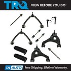 Trq 12 Piece Steering Suspension Kit Control Arms Sway Bar Links Tie Rods Boots