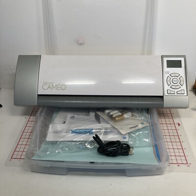 プリンター・複合機 silhouette CAMEO Silhouette Cameo 1 Electronic Cutting Machine with many