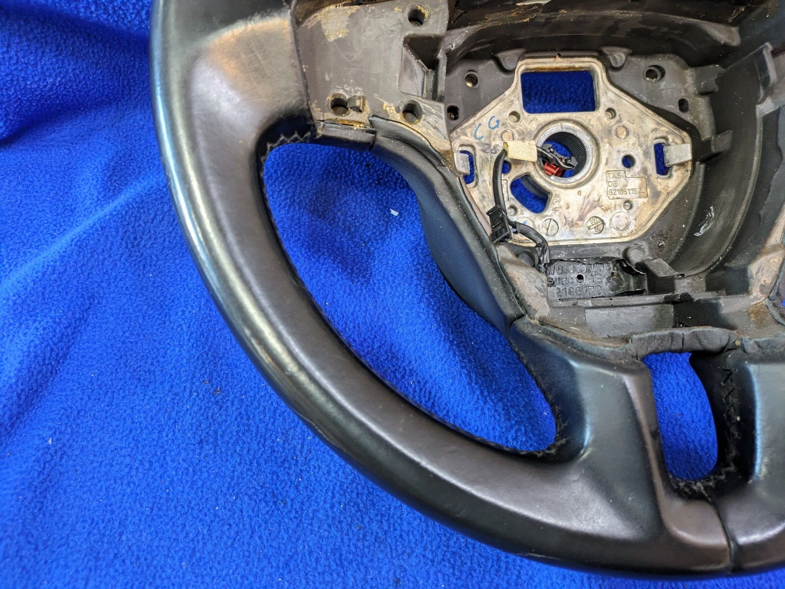 Bentley Continental speed Steering Wheel bare oem flying spur oem black
