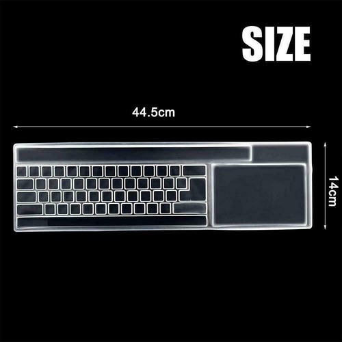 1 x Universal Clear Keyboard Skin Protector Silicone new~ PC Desktop E7L3 - Picture 11 of 11