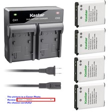 Kastar Battery Rapid Charger for Nikon EN-EL19 Nikon Coolpix S3300 Coolpix S3400
