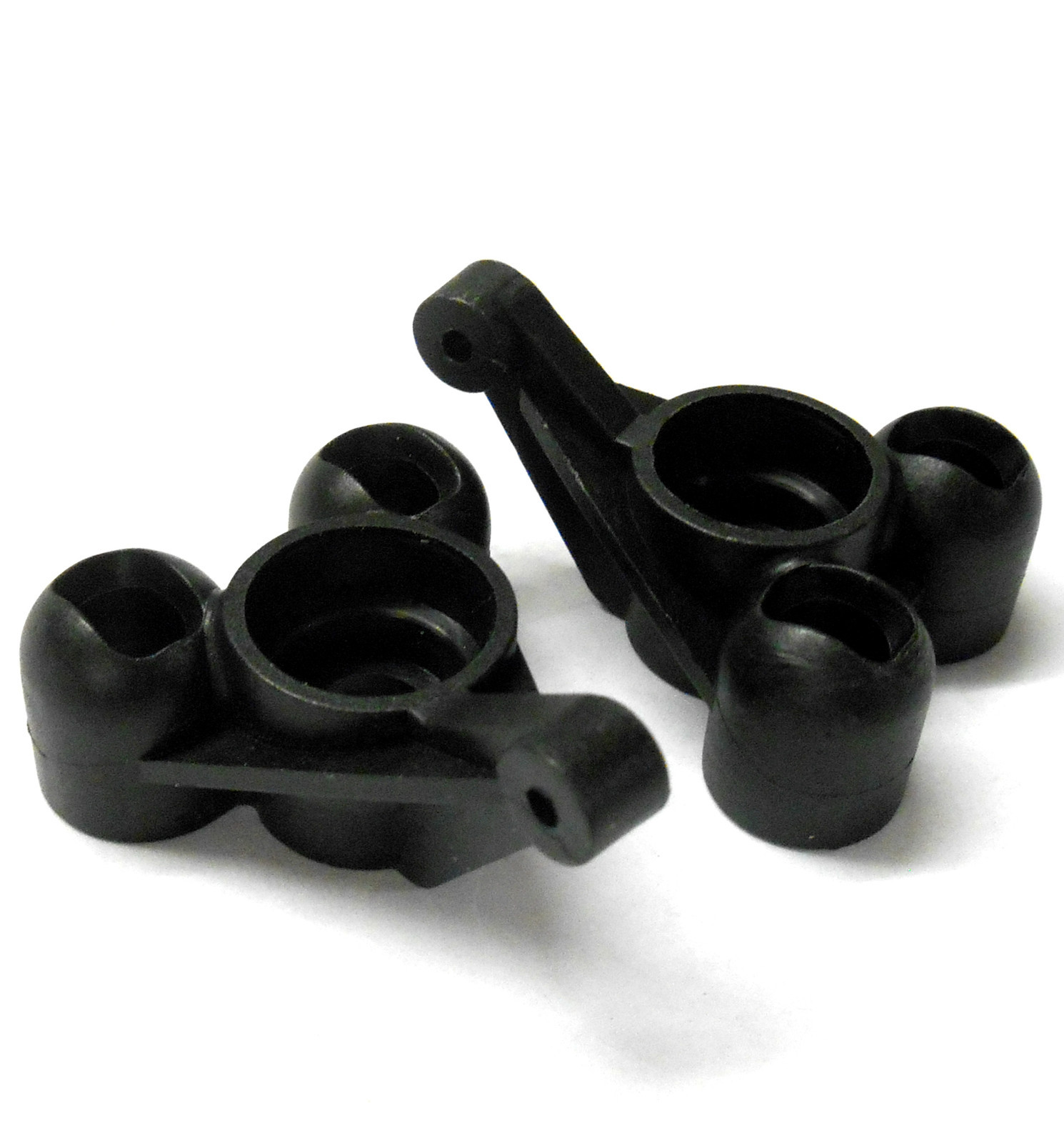 06044 1/10 Scale RC Buggy Rear Upright Left / Right HSP 1 Pair Black Plastic