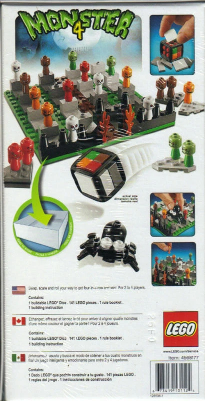 Lego 3837 Monster 4 Game New Factory Sealed NIB 2010! - Image 2 of 4