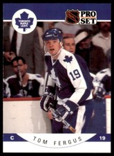 Tom Fergus 1992-93 Pro Set #279A Toronto Maple Leafs