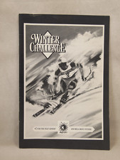 Winter Challenge SEGA Genesis Authentic MANUAL ONLY