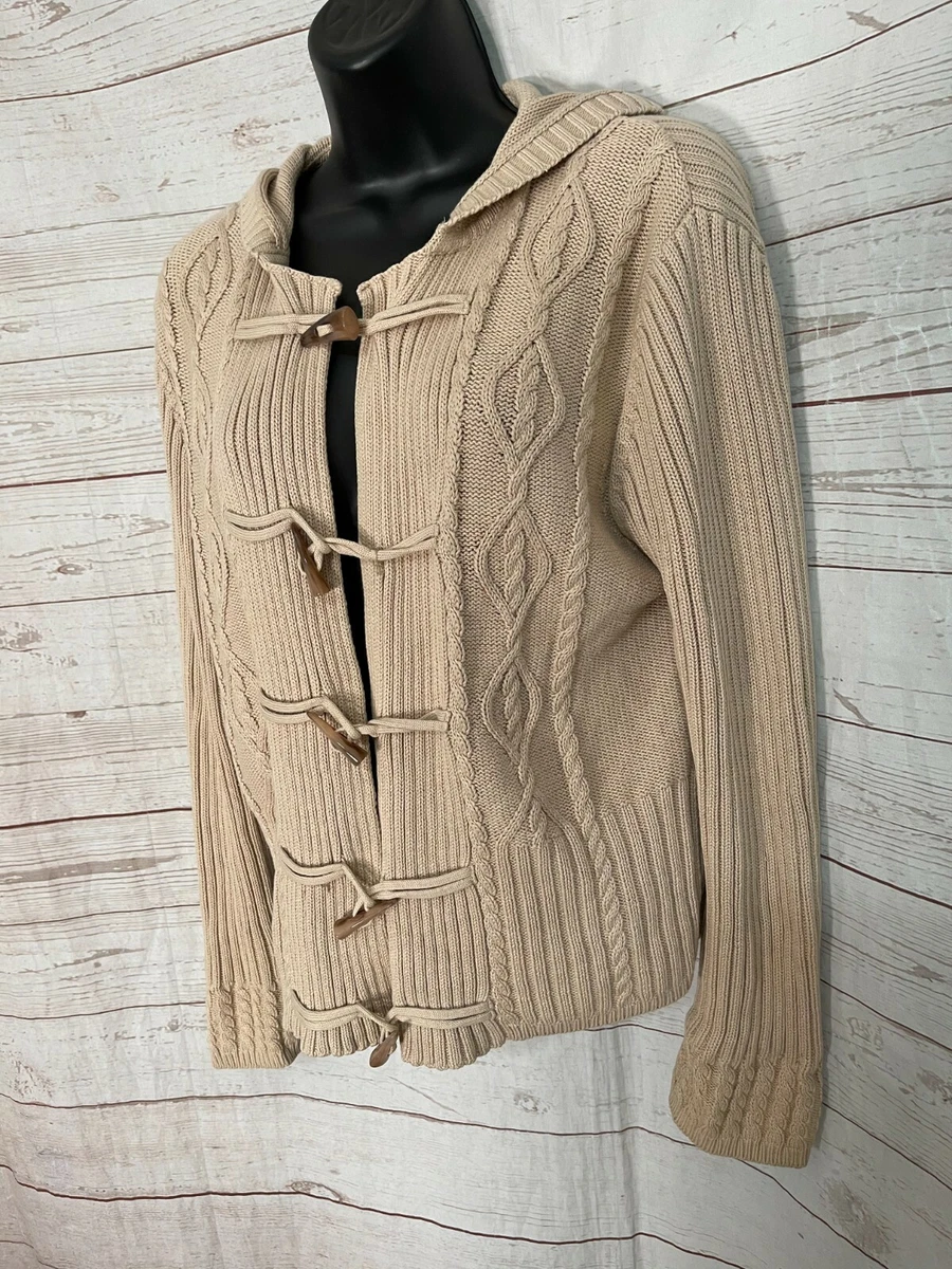 Toggle cardigan top