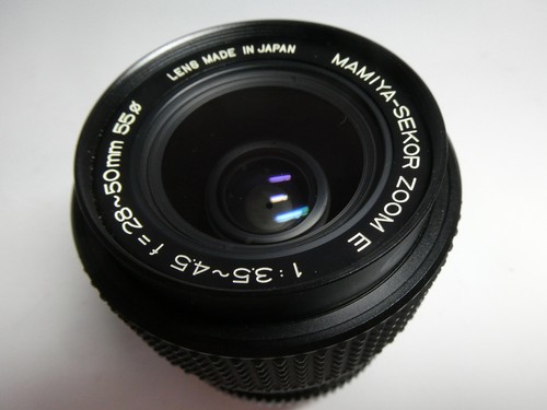 Mamiya Sekor E f3.5-4.5 Compact Zoom 28-50mm Lens for ZE, ZM E-Mount or DSLR - Picture 8 of 9