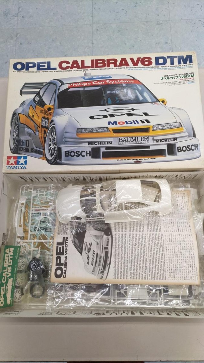 Tamiya 1/24 Opel Calibra V6Dtm Plastic Model | eBay