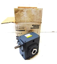 BOSTON GEAR RIGHT ANGLE WORM GEAR SPEED REDUCER, H721-60-H-P23, 0.5 HP, 60 RATIO