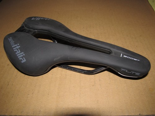Selle Italia Flite Boost TM Superflow Saddle Manganese Black ID Fit S3