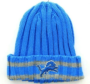 detroit lions winter hat