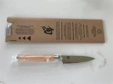 Shun Kai Classic Blond 3-1/2" Paring Kitchen Knife Damascus VG-Max Steel DM0700W