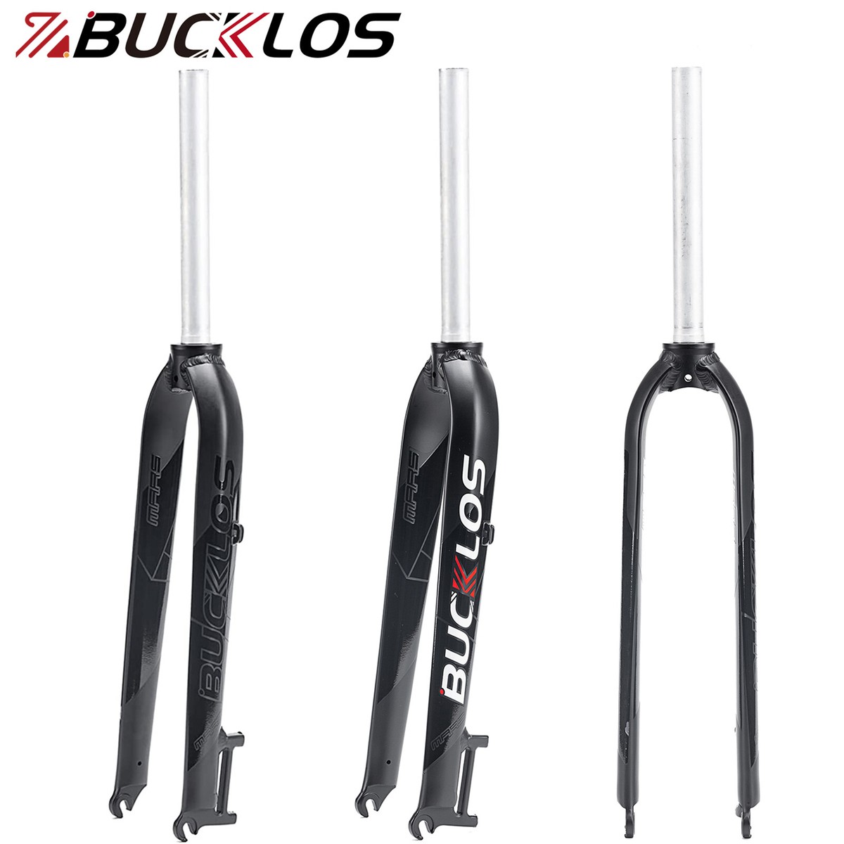 Toseek Carbon Carbon Fork Alloy Fork Mtb BUCKLOS 1-1/8 Mountain